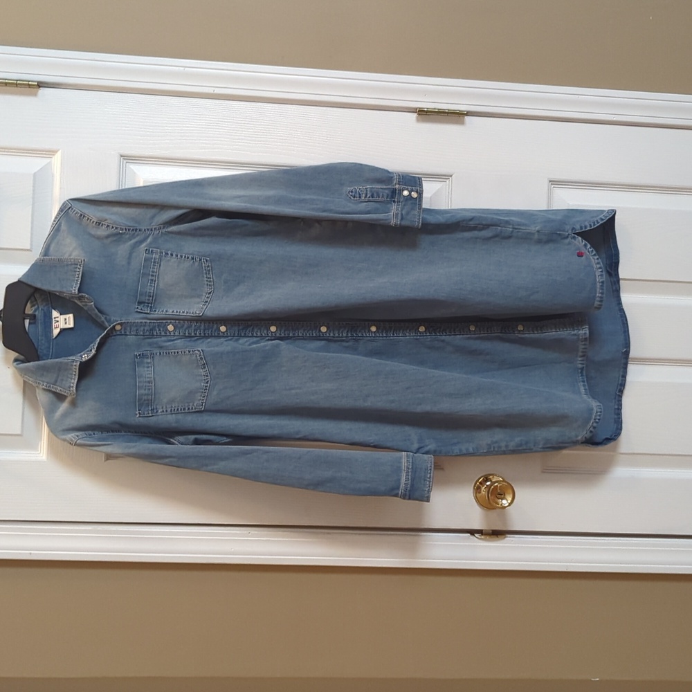 Ev1 Denim Dress Size Medium